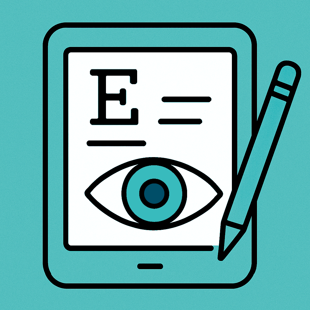Eye Exam Sketchpad Logo